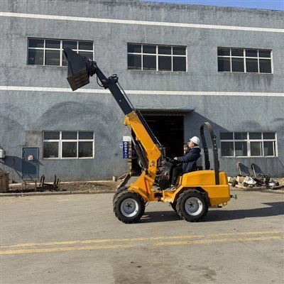 Mengartikulasikan boom loader